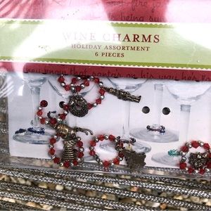 Wine Charms, 6 pieces